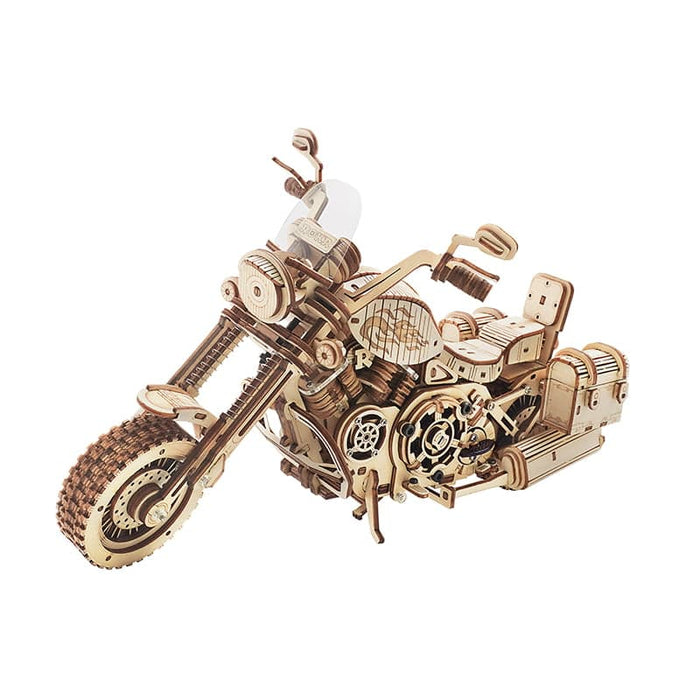 ROKR Cruiser Motorcycle LK504 3D Wooden Puzzle 若客DIY手工拼装模型 LK504 巡航摩托车