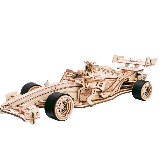 ROKR Racing Car LK505 若客DIY手工拼装模型 LK505 赛车