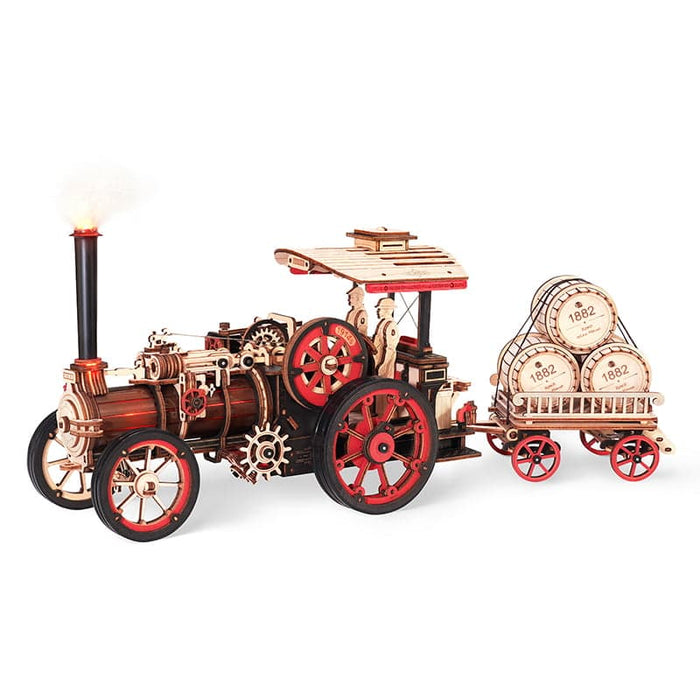 ROKR Steam Engine LKA01 若客DIY手工拼装模型 蒸汽引擎