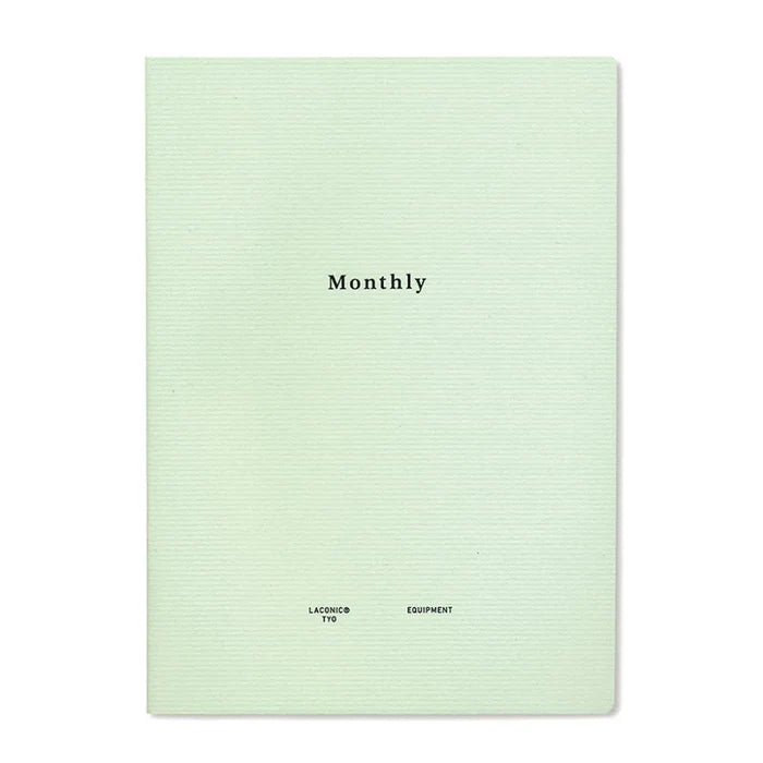 Laconic LGF01-36 Style Notebook A5 Monthly 日本Laconic STYLE NOTEBOOK记事本 A5 月计划