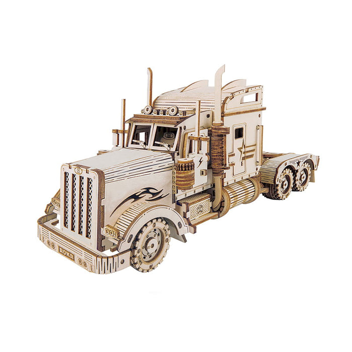 ROKR Heavy Truck MC502 若客DIY手工拼装模型 MC502重型卡车