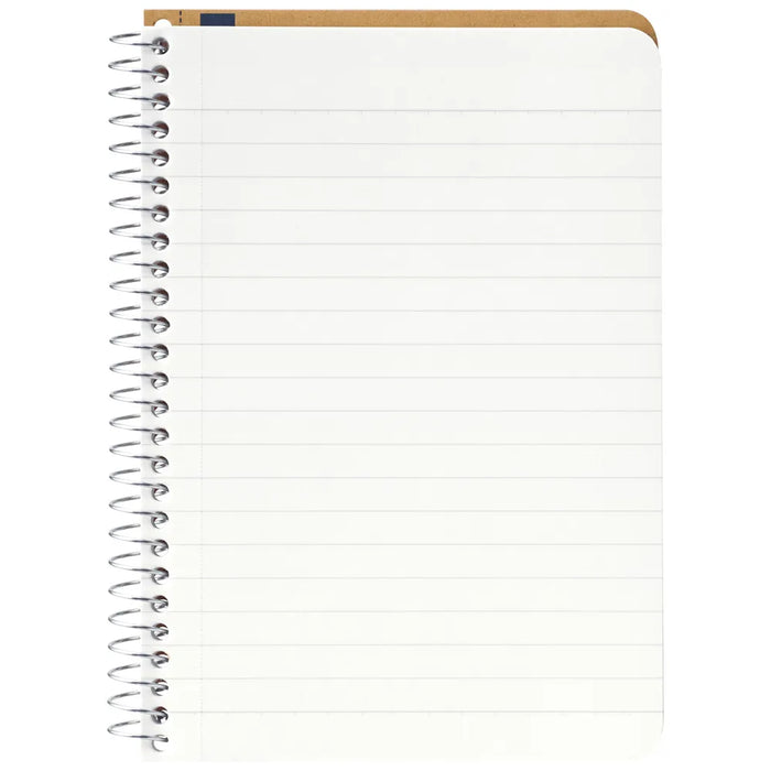 Maruman Spiral Note Basic - Horizontal Rule A6 日本maruman满乐文螺旋横翻记事本 横格 A6