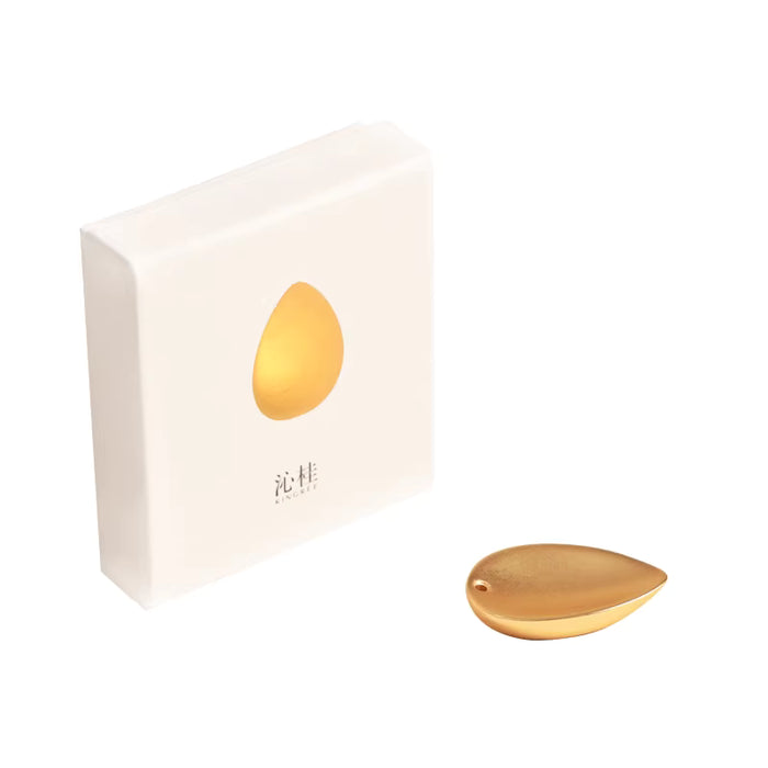 QINGUI Incense Holder - Petal, Gold 沁桂线香底座 花瓣形 金色