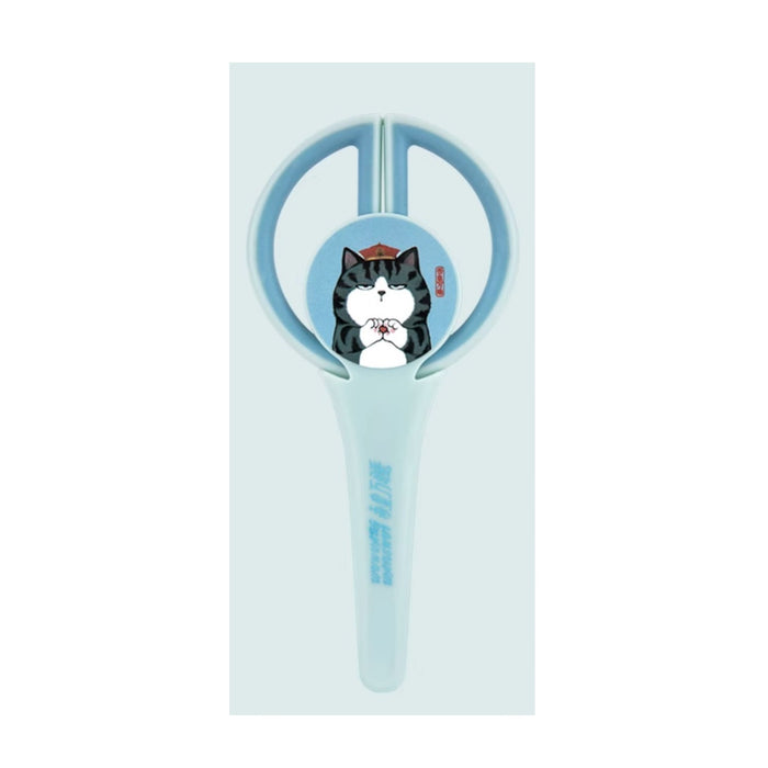 COMIX WHB2754 Student Scissors - Blue 齐心 吾皇万睡学生剪刀