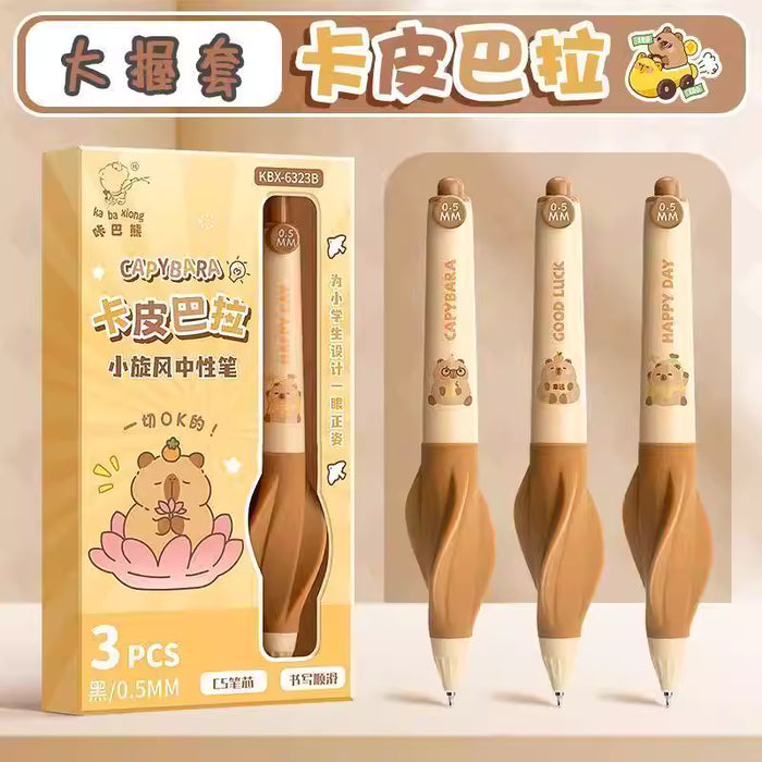 Capybara Grip Correction Gel Ink Pen卡比巴拉正姿中性笔