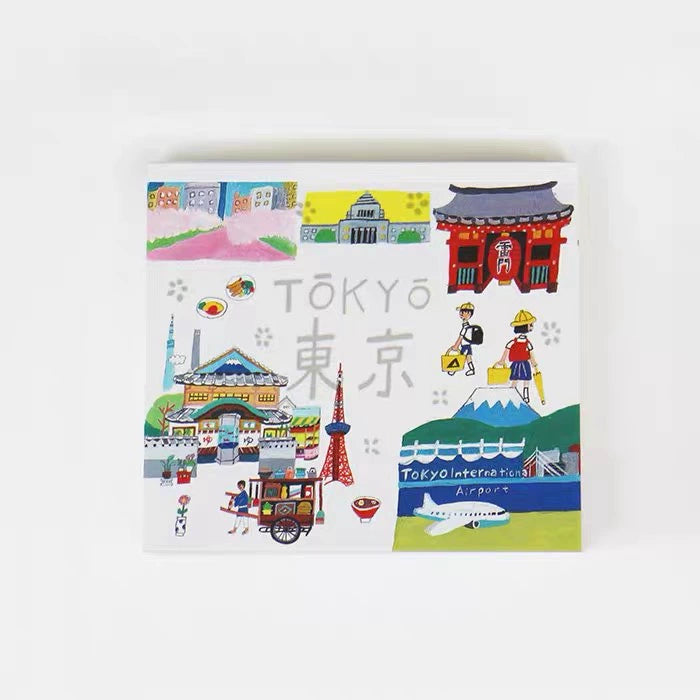 Tokyo Memo Pad表现社城市日式和风便签本