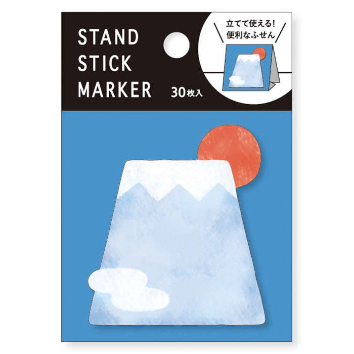 MIND WAVE Stand Stick Marker - Mount Fuji 日式和风造型便利贴 富士山