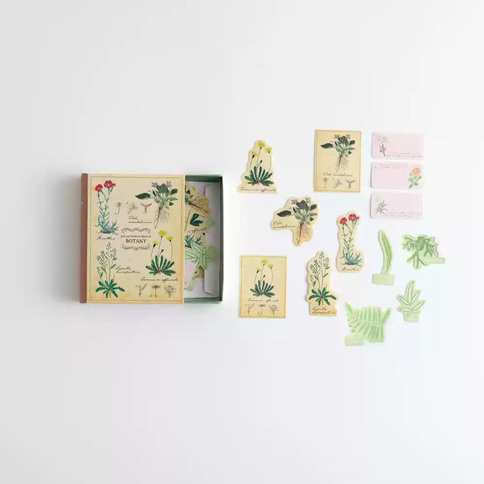 GreenFlash Picture Book Stickers - Botany 学科图鉴书型贴纸 植物学
