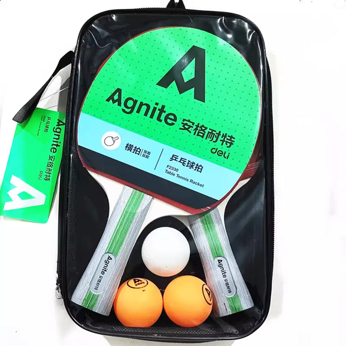 AGNITE F2330 Table Tennis Racket Set安格耐特F2330乒乓球拍套装
