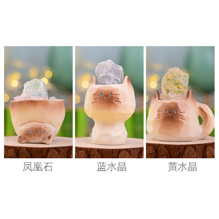 CAT PAL Crystal Figurine Blind Box 猫猫PAL水晶盲盒