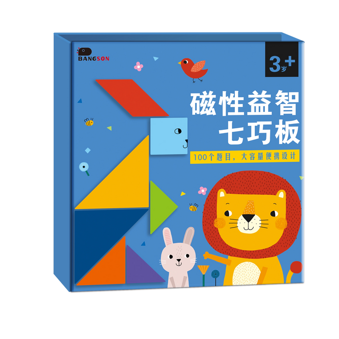 Magnetic Tangram磁性益智七巧板三岁+