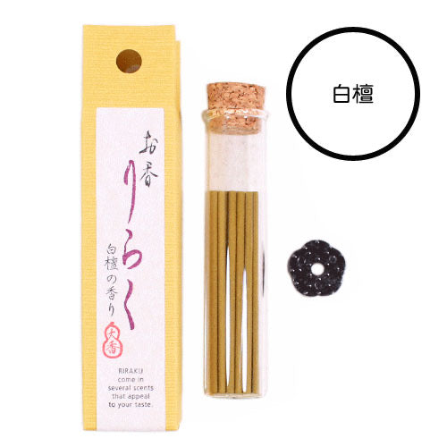 Nippon Kodo Incense RIRAKU Series - Sandalwood 日本香堂RIRAKU系列线香 白檀