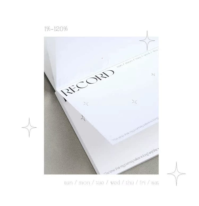 NOTE FOR In The Dust of Time Series Notepad - Record 80pcs NoteFor在时间的微尘里 系列便签本 纪年 80页