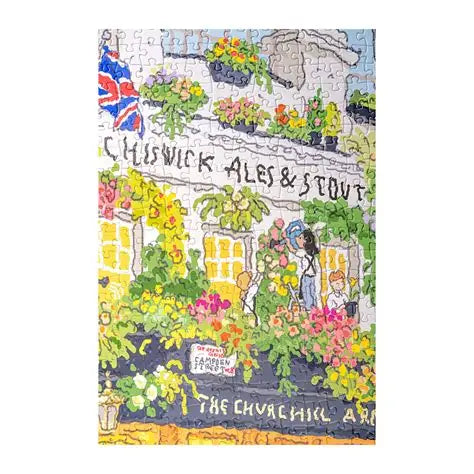 Robotime PT007 1000 Piece Jigsaw Puzzle - Pub in London 若态街景拼图1000块 伦敦酒馆