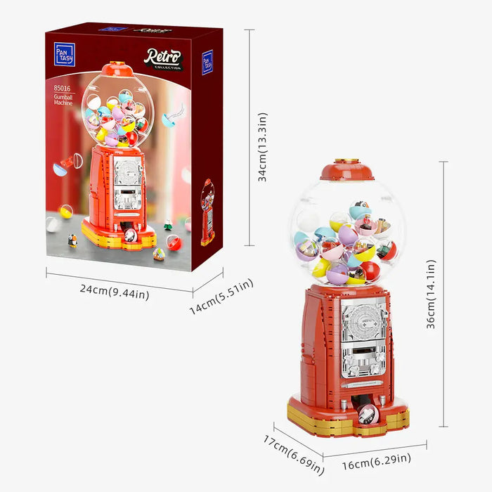 Pantasy - Gumball machine - 936 pcs拼奇‑糖果扭蛋机 936 颗粒