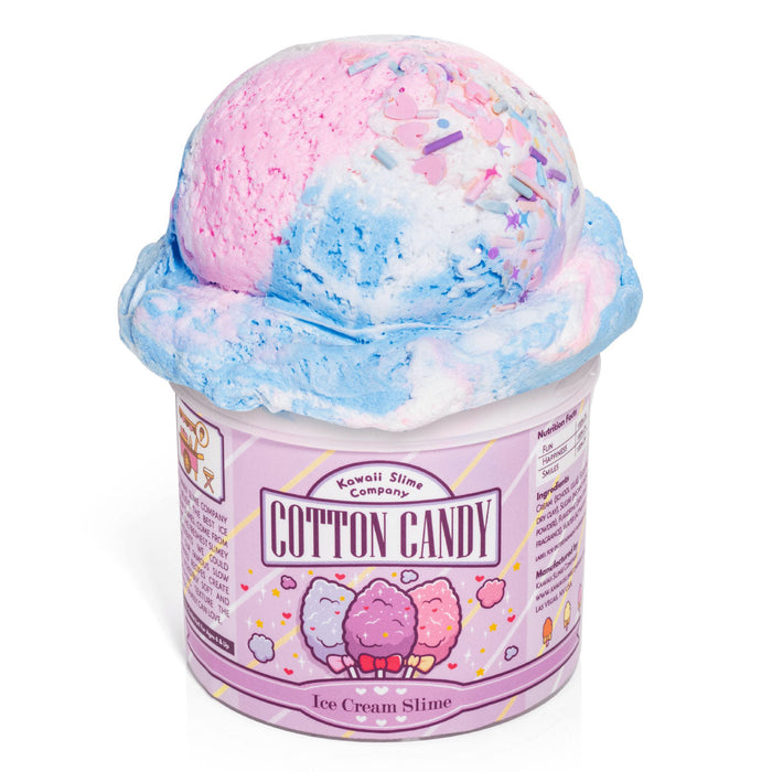 Cotton Candy Ice Cream Slime棉花糖冰激凌史莱姆软胶玩具