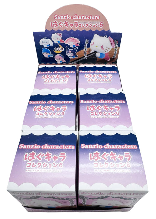 Sanrio Hug Character Plush Mascot Series 6 - 6PC Blind Box三丽鸥毛绒玩具盲盒