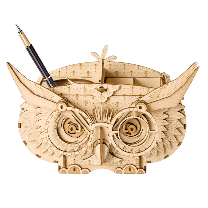 ROLIFE Owl Storage Box TG405 若来DIY手工拼装模型 猫头鹰储物盒