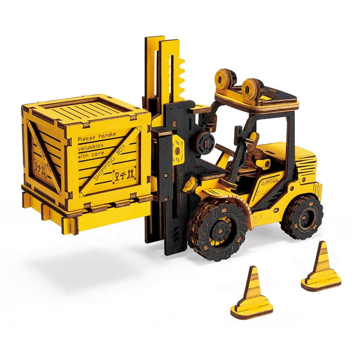 ROKR Forklift TG413K 若客DIY手工拼装模型 TG413K 叉车