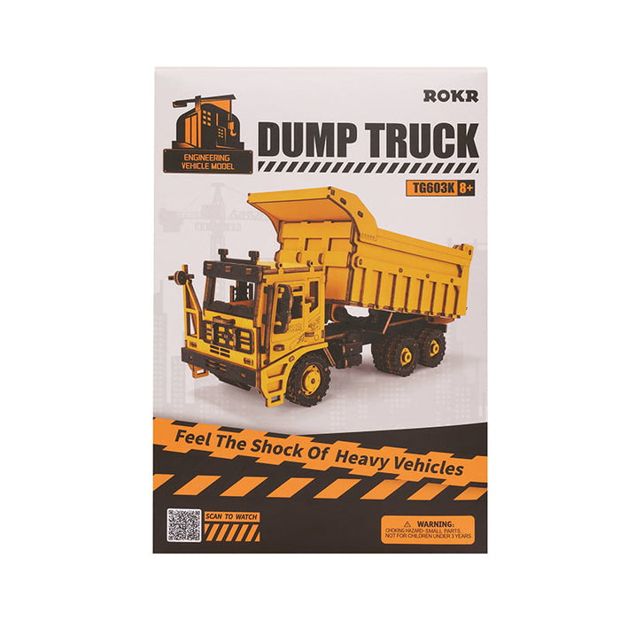 ROKR Dump Truck TG603K 若客DIY手工拼装模型 TG603K 自卸卡车