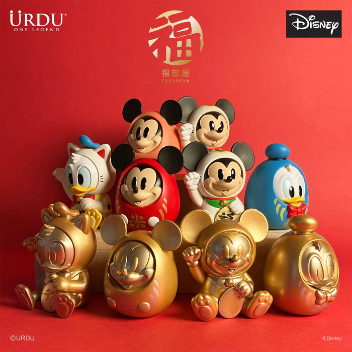 URDU / Disney Fukuheya Lucky Blind Box迪士尼正品米奇老鼠唐老鸭新年好运福部屋盲盒