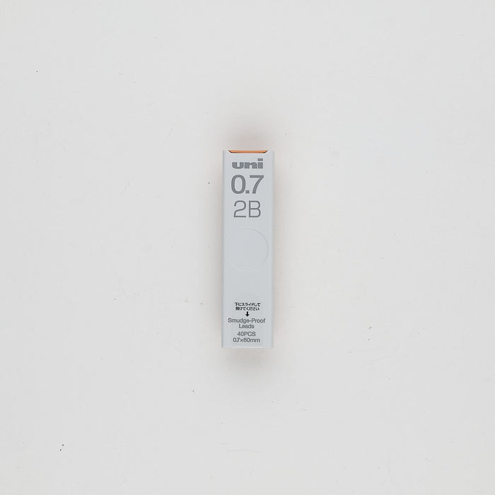 Uni Smudge Proof Leads UL-S 0.7 mm 2B (40 pcs.)日本三菱UL-S防污迹自动铅芯0.7mm 2B 40根
