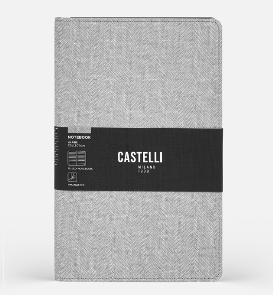 CASTELLI Harris Collection Notebook - Cloudy Grey 卡斯泰利哈里斯典藏笔记本 云层灰