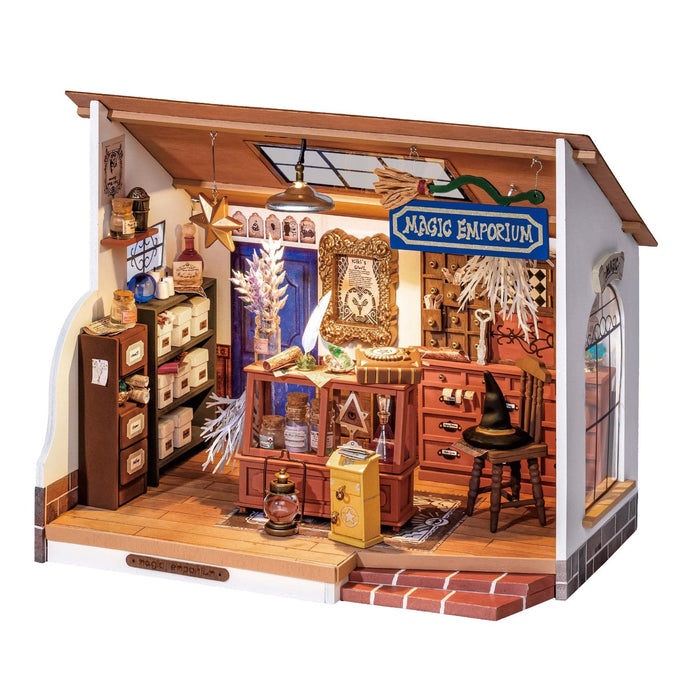 ROLIFE Kiki’s Magic Emporium DG155 3D Wooden Puzzle 若来DIY手工拼装模型 DG155 琪琪魔法铺