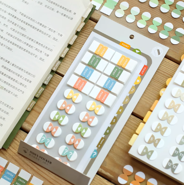 Index Stickers 彩色索引贴