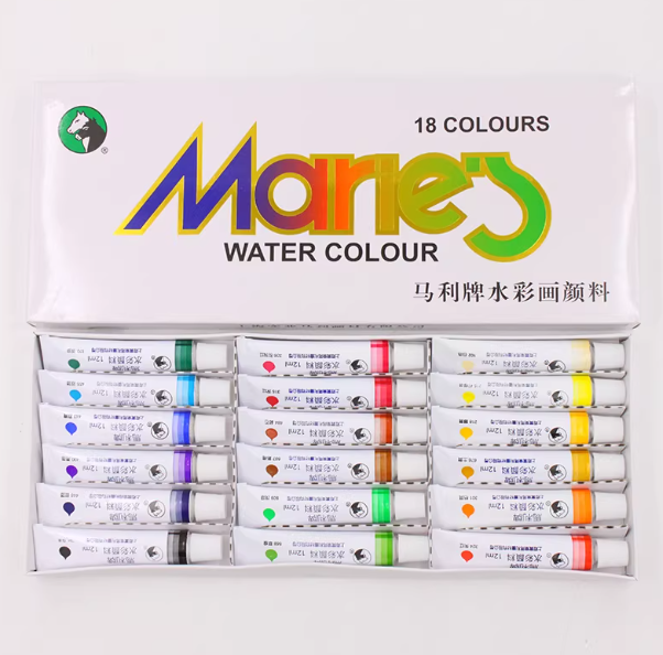 Marie's Water Colour - 18 Colors马利牌水彩颜料 18色