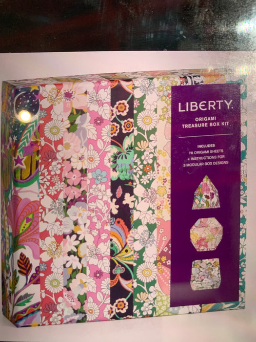 liberty origami treasure box kit