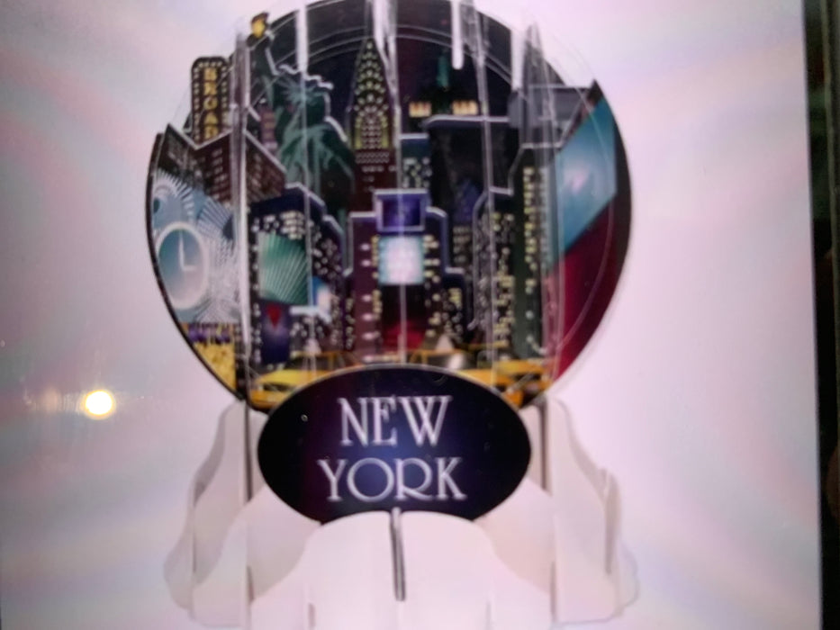 nyc snow globe pop up caed