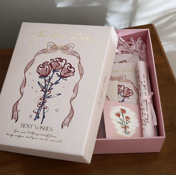 MR.PAPER The Rose Poetry Series Exquisite Notebook Gift Box 纸先生 玫瑰史诗系列 爱意蔓延精装本礼盒