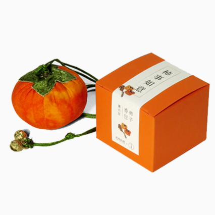 TIME AND PLACE Blessing Collection Scented Sachets - Persimmon 此时此地祝福系列香包 柿事如意 柿子造型香包
