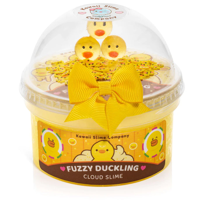 Fuzzy Duckling Cloud Slime毛绒绒的小鸭子 史莱姆软胶玩具