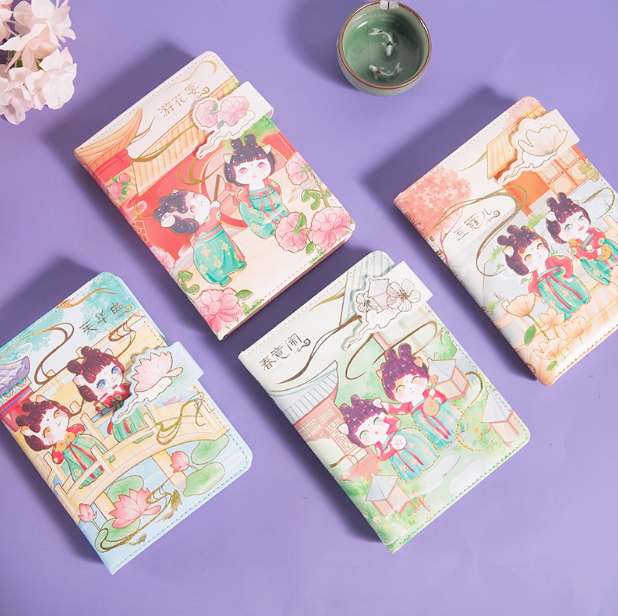 MOORE Artistic Handbook 沐染文创 唐喵昭愿系列笔记本