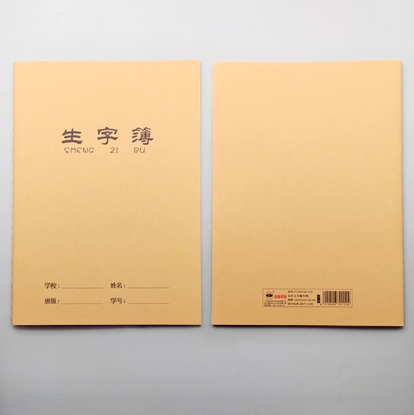 Letter Book 生字簿-拼音田字格