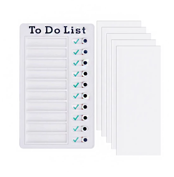 To Do List Checklist Memo Plastic Board便签留言检查表