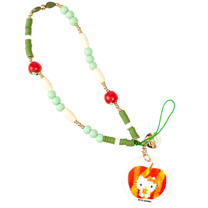iFace Hello Kitty and Friends Beaded Wristlet Universal Phone Charm Strap - Hello Kitty (Apple) iFace三丽鸥联名串珠手机挂绳 凯蒂猫