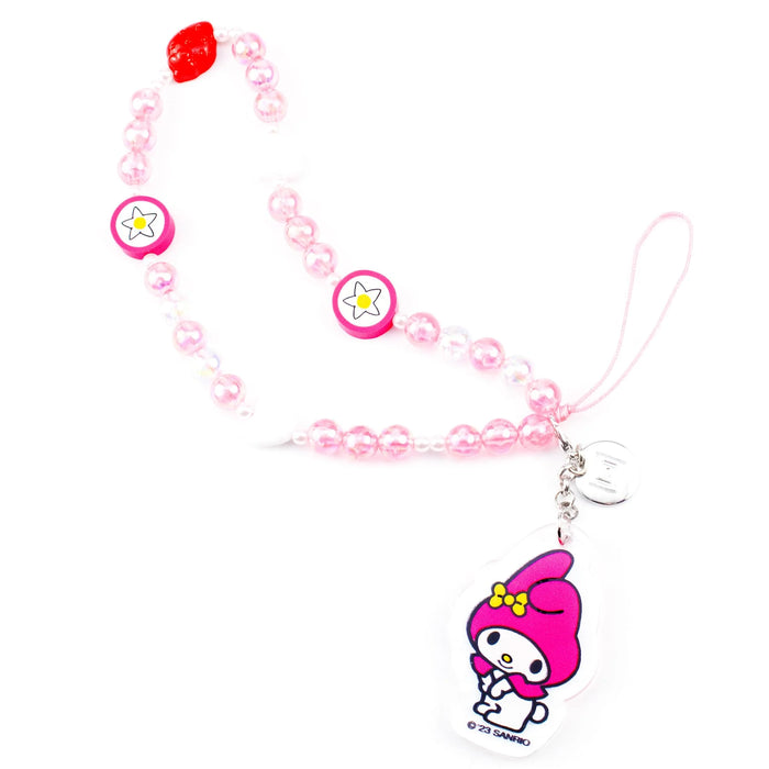 iFace Hello Kitty and Friends Beaded Wristlet Universal Phone Charm Strap - My Meloody iFace三丽鸥联名串珠手机挂绳 美乐蒂