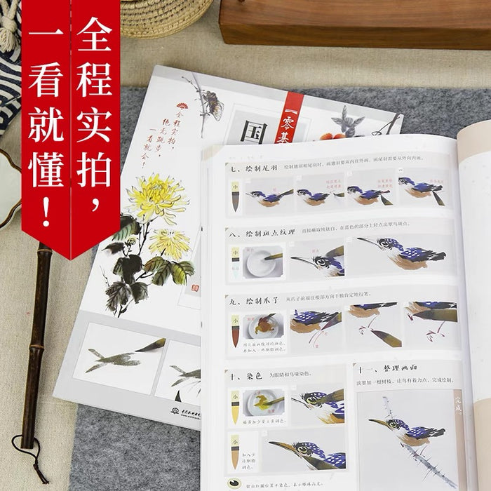 飞乐鸟 零基础学画画 国画入门教程