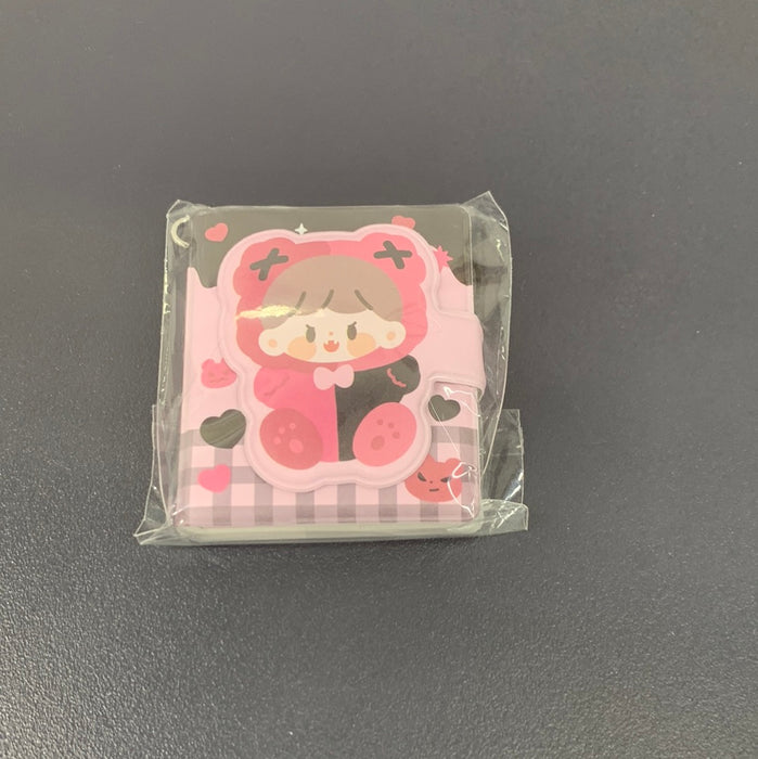 Mini Handbook 粉黑熊豆豆本