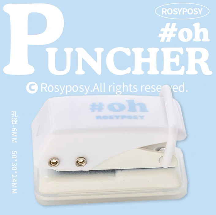 ROSYPOSY Mini Puncher - Blue 单孔打孔器小型迷你圆环打洞器 蓝色