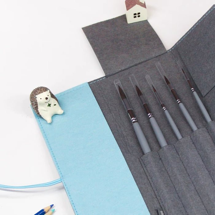 FeiLeNiao Water Painting Brush Roll 飞乐鸟 鹂·水彩笔帘绘画画笔收纳专用便携