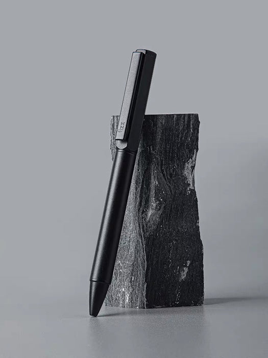 FIZZ FZ44011D-H Gel Ink Pen - Black 飞兹旋转出芯棱静中性笔 黑夜黑