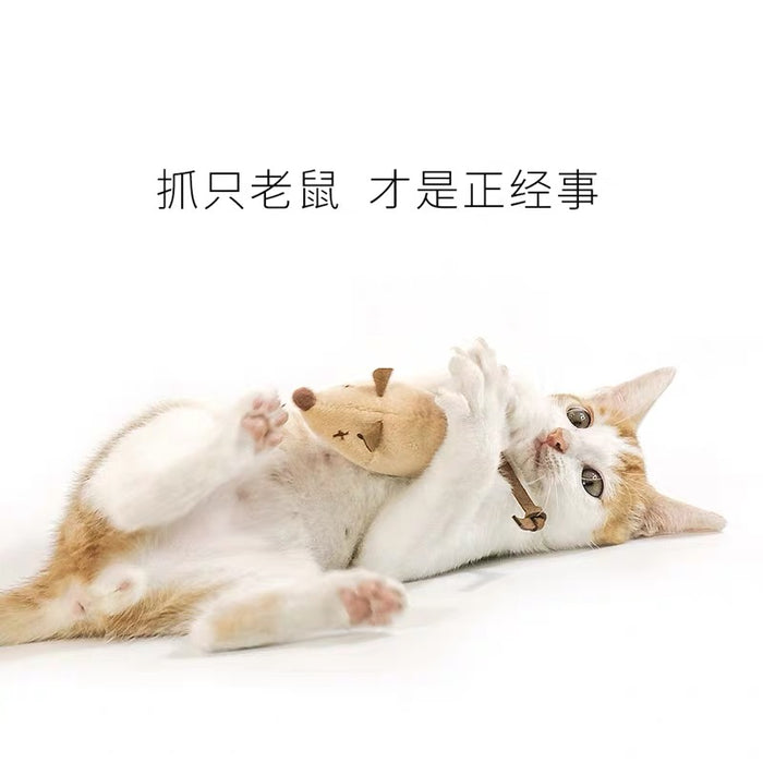 Meowcard Cat Teaser - Mouse 长尾小老鼠逗猫玩具