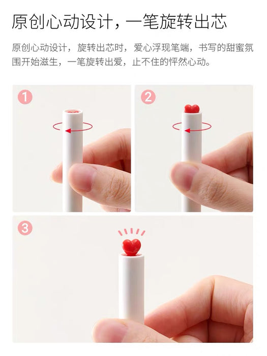 KACO First Love Series Gel Ink Pen - 0.5mm Black Ink - Black KACO First Love 初心中性笔 黑色