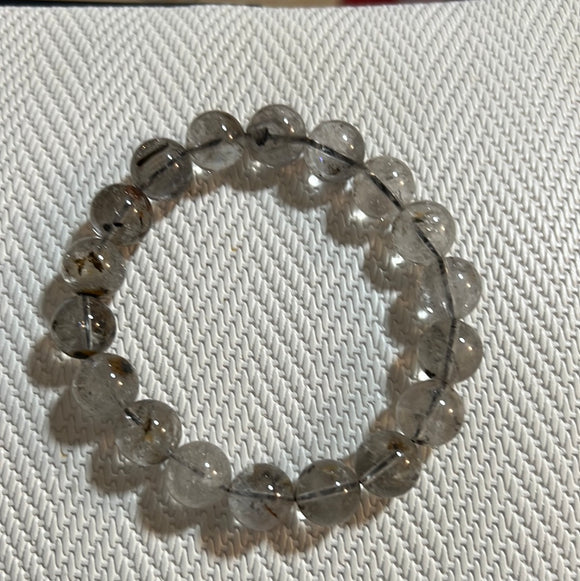 油胆闪灵钻单圈手串