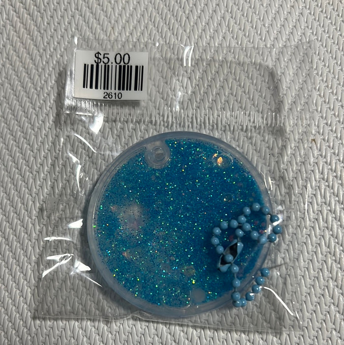 异形流沙咕盘圆形蓝色