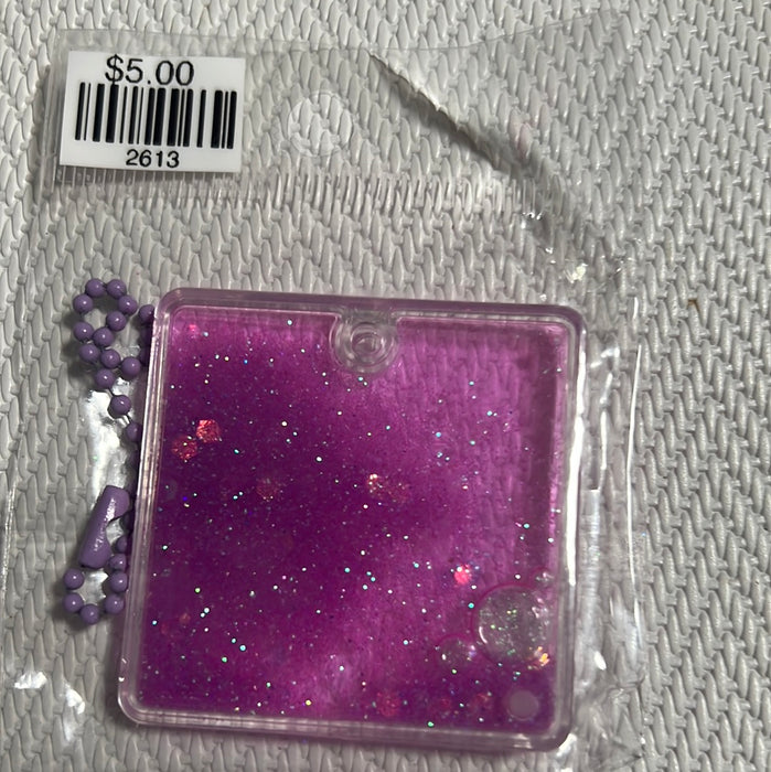 异形流沙咕盘方形紫色